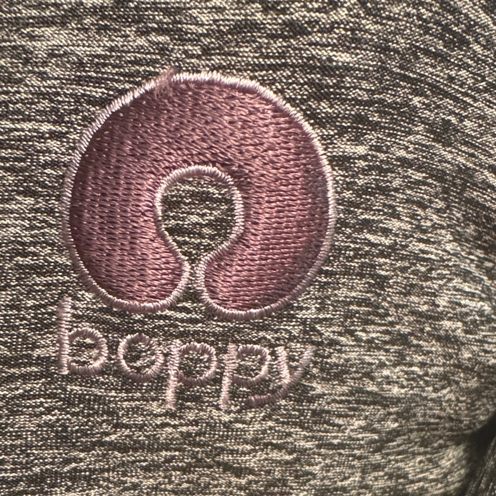 Boppy Gray and Pink Backpack